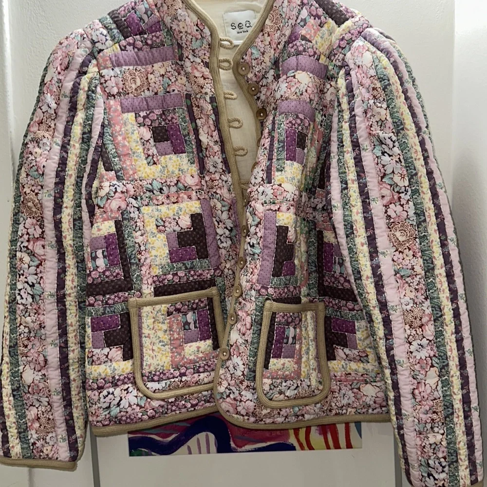 Sea New York Quilted Jacket L - Picture 2 of 6